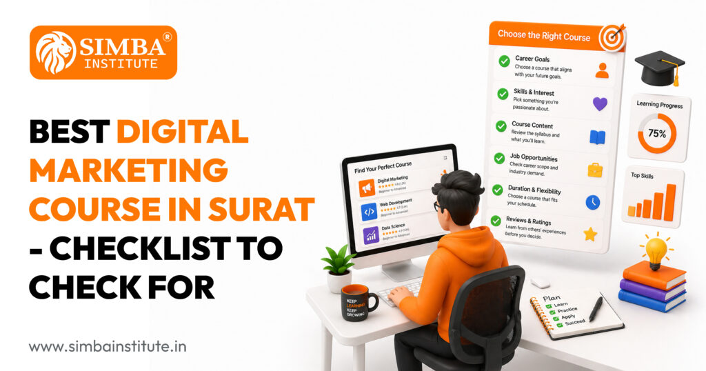 best digital marketing course in surat: checklist to check for