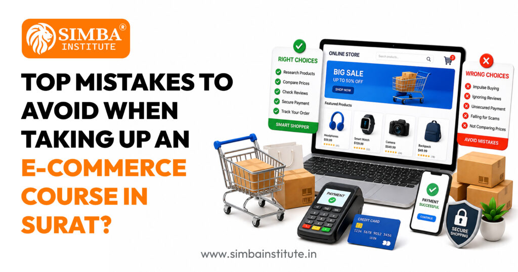 Top mistakes to avoid when taking up an e-commerce course in Surat? top mistakes to avoid when taking up an e commerce course in surat
