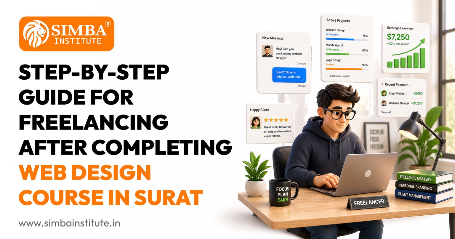 Surat Free Course Step-by-Step Guide for Freelancing after completing Web Design Course ...