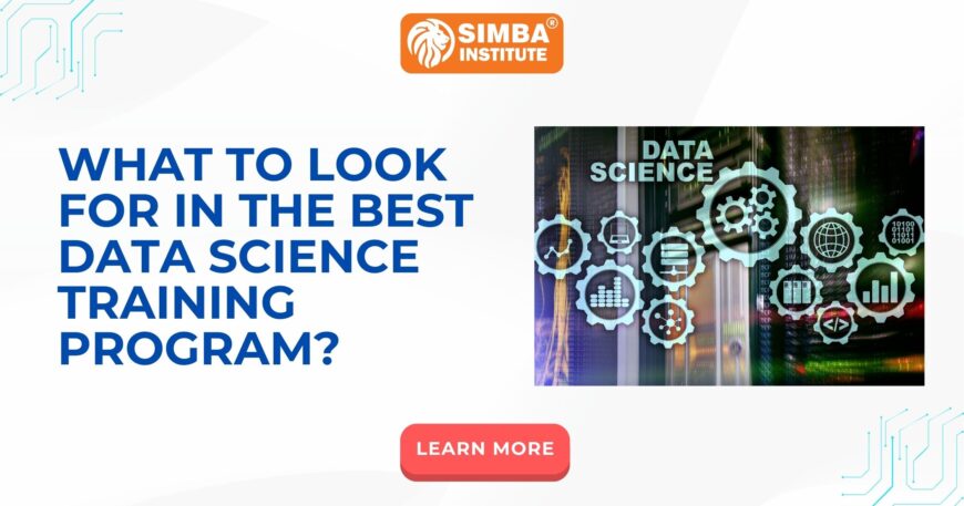what to look for in the best data science training program 870x457